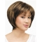 Lace Front Straight Synthetic Durable Medium Wigs