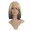 Blonde Straight Chin Length Celebrity Wigs