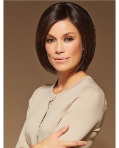 High Quality Chin Length Straight Brown Bobs Fashional Wigs