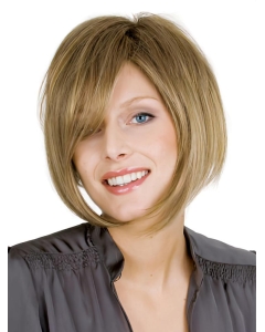 Fashion Straight Bobs Blonde Short Wigs