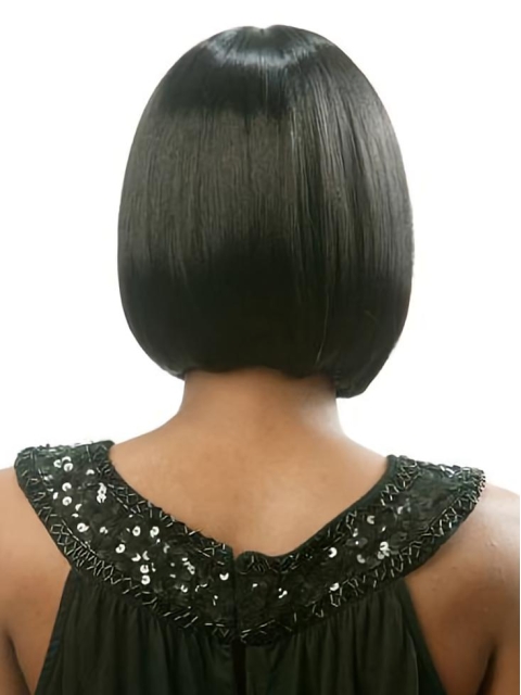 Wholesome Black Lace Front Chin Length Lace Wigs