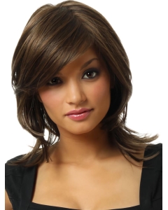 Impressive Monofilament Straight Chin Length Lace Front Wigs