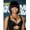 High Quality Black Straight Chin Length Nicki Minaj Wigs