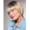 Fashional Blonde Chin Length Straight Bobs High Quality Wigs