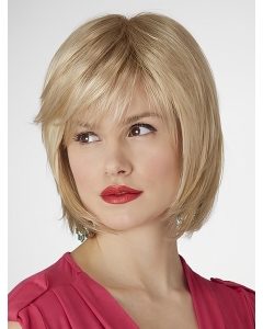 Amazing Chin Length Straight Blonde Bobs Popular Wigs