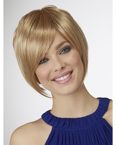 Amazing Chin Length Straight Blonde Bobs Beautiful Wigs