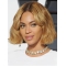 12" Straight Chin Length Lace Front Bobs Blonde Beyonce Wigs