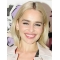 Straight 12" Chin Length Blonde Synthetic Emilia Clarke Wigs
