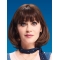 12" Capless Chin Length Synthetic Straight Zooey Deschanel Wigs