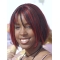 Straight Red Bobs Lace Front Chin Length Kelly Rowland Wigs