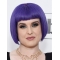 Chin Length Capless Synthetic Straight 10" Kelly Osbourne Wigs