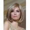 Elegant Blonde Straight Chin Length Bob Wigs