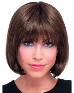 IncLace Frontible Auburn Straight Chin Length Remy Human Lace Wigs