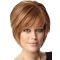 Pleasing Auburn Straight Chin Length Wigs For Cancer