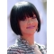 Amazing Black Straight Chin Length Rihanna Wigs
