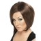 Fashion Brown Straight Chin Length Bob Wigs
