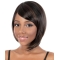 Tempting Brown Straight Chin Length African American Wigs