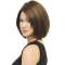 Great Brown Straight Chin Length Bob Wigs