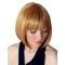 Easeful Blonde Straight Chin Length Bob Wigs