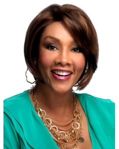 Hairstyles Synthetic Auburn Straight Medium Wigs