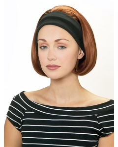 Elegant Auburn Straight Chin Length Human Hair Wigs & Half Wigs