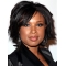 Nice Black Lace Front Chin Length Jennifer Hudson Wigs