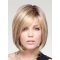 Easeful Blonde Monofilament Chin Length Wigs