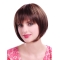Sassy Auburn Straight Chin Length Bob Wigs