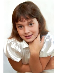 Incredible Blonde Straight Chin Length Kids Wigs