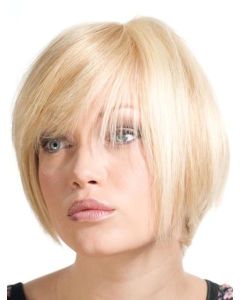 Cosy Blonde Monofilament Chin Length Wigs