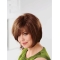 Natural Auburn Straight Chin Length Bob Wigs