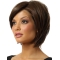 Stylish Brown Synthetic Chin Length Bob Wigs