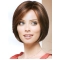 Soft Auburn Straight Chin Length Bob Wigs