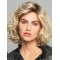 12" Chin Length Curly Lace Front Ombre/2 tone Modern Bob Wigs
