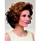 Monofilament Copper Chin Length Curly 12" Classic Synthetic Wigs