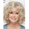 Curly Platinum Blonde Chin Length 12" Hairstyles Classic Wigs