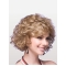 Designed Blonde Curly Chin Length Classic Wigs