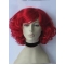 14 Inches Curly Lace Front Red Human Wigs