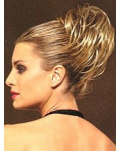 Best Blonde Straight Short Clip in Hairpieces