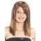 Refined Brown Straight Long Human Hair Hairpieces