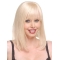 Elegant Blonde Straight Long Human Hair Hairpieces