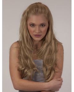 Incredible Wavy Long Human Hair Wigs & Half Wigs