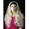 Style Blonde Wavy Long Human Hair Wigs & Half Wigs