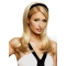 Fabulous Blonde Straight Long Human Hair Wigs & Half Wigs