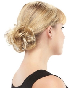 Synthetic Blonde Cosy Wraps / Buns