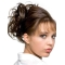 Remy Human Hair Brown Discount Wraps / Buns Hairpieces