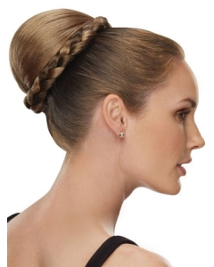 Synthetic Blonde Exquisite Wraps / Buns Hairpieces