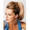 Synthetic Brown Cosy Ponytails