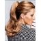 Synthetic Long Brown Stylish Ponytails