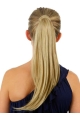 Comfortable Blonde Straight Long Ponytails Hairpieces